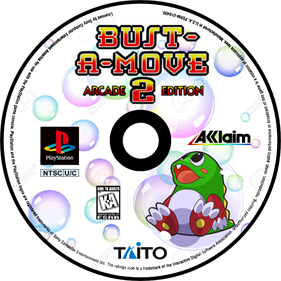 Bust-A-Move 2: Arcade Edition - Fanart - Disc Image