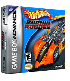 Hot Wheels: Burnin' Rubber - Box - 3D Image