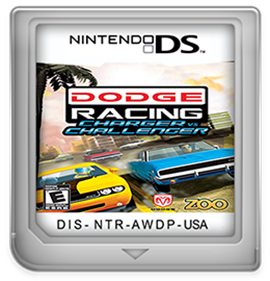 Dodge Racing: Charger vs Challenger - Fanart - Cart - Front Image