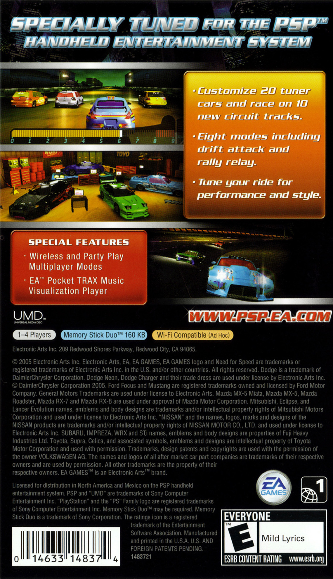 Need for Speed: Underground Rivals, Logopedia