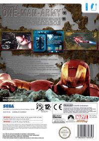 Iron Man - Box - Back Image