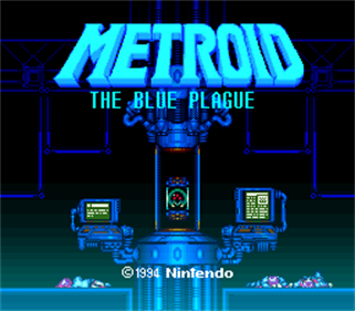 Super Metroid: The Blue Plague - Screenshot - Game Title Image