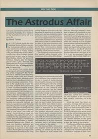 Astrodus Affair - Advertisement Flyer - Front Image