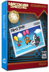 Famicom Mini: Balloon Fight - Box - 3D Image