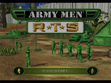 Army Men: RTS: Real Time Strategy - Screenshot - Game Title Image