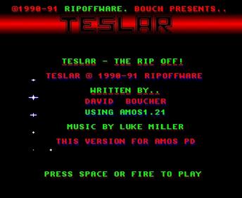 Teslar - Screenshot - Game Title Image