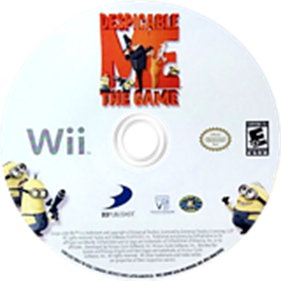 Despicable Me: The Game - Disc Image