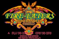 Fire Eaters: Zero Bandits
