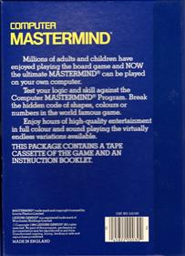 Computer Mastermind - Box - Back Image