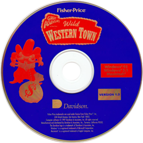 Fisher-Price Great Adventures: Wild Western Town - Disc Image