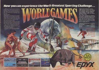 World Games  - Advertisement Flyer - Front Image