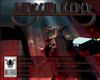 Dungeon Keeper: Evil is Good - Screenshot - Game Title Image