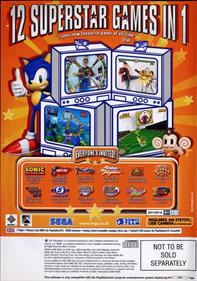 Sega Superstars - Box - Back Image