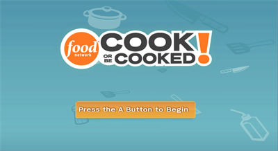 Food Network: Cook or Be Cooked! - Screenshot - Game Title Image