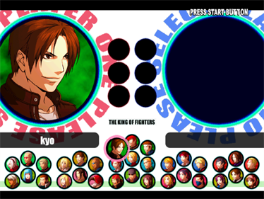 The King of Fighters XI - Screenshot - Game Select Image
