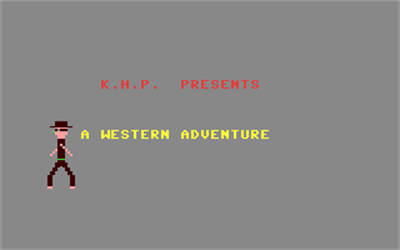 A Western Adventure - Screenshot - Game Title Image