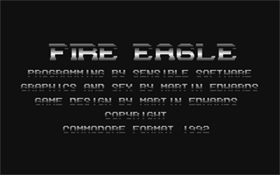Fire Eagle - Screenshot - Game Title Image