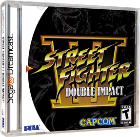 Street Fighter III: Double Impact - Box - 3D Image