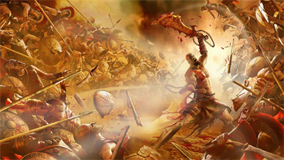 God of War II HD - Fanart - Background