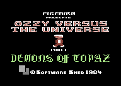Demons of Topaz - Screenshot - Game Title Image
