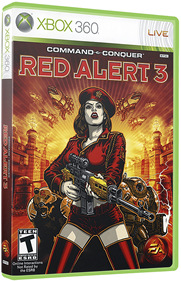 Command & Conquer: Red Alert 3 - Box - 3D Image