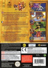 Spyro: A Hero's Tail - Box - Back Image