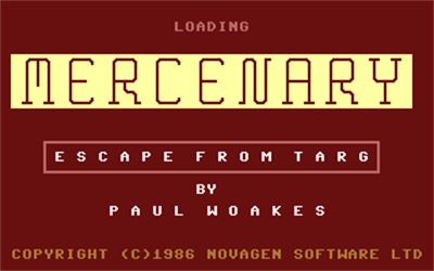 Mercenary - Screenshot - Game Title Image