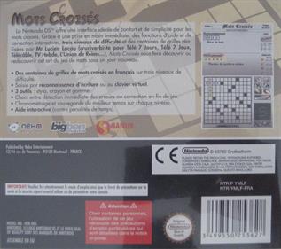 USA Today Crossword Challenge - Box - Back Image