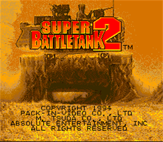 Super Battletank 2 - Screenshot - Game Title Image
