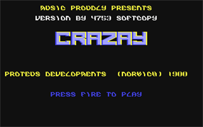 Crazay - Screenshot - Game Title Image