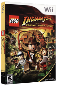 LEGO Indiana Jones: The Original Adventures - Box - 3D Image