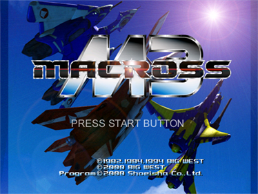 Macross M3 - Screenshot - Game Title Image