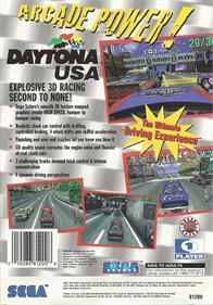 Daytona USA - Box - Back Image