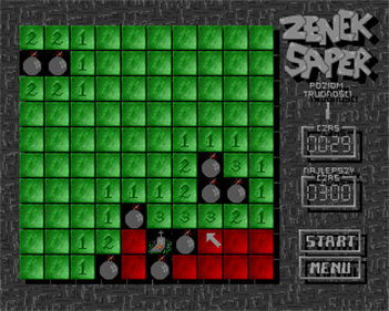 Zenek Saper - Screenshot - Game Over Image