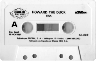 Howard The Duck - Cart - Front Image