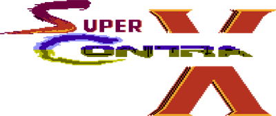 Super Contra X - Clear Logo Image