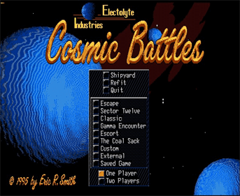 Cosmic Battles - Screenshot - Game Title Image