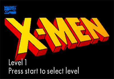 X-Men: Mind Games - Screenshot - Game Title Image