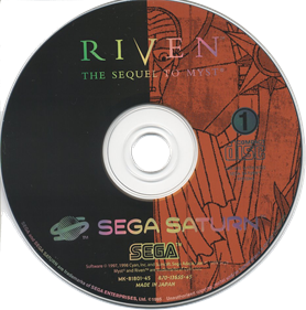 Riven: The Sequel to Myst - Disc