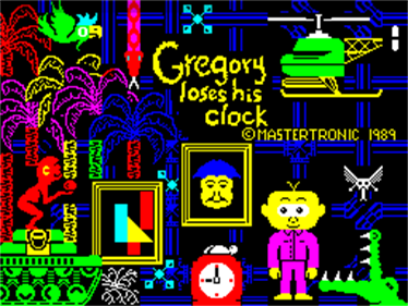 Gregory Loses his Clock  - Screenshot - Game Title Image