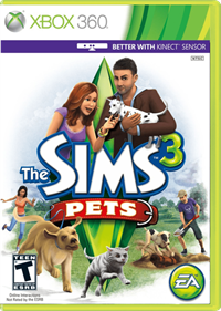 The Sims 3: Pets - Box - Front - Reconstructed Image