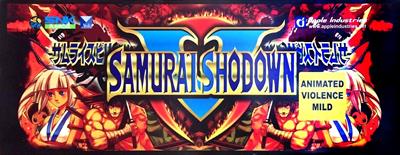 Samurai Shodown V - Arcade - Marquee Image