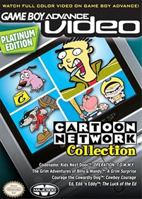 Game Boy Advance Video: Cartoon Network Collection: Platinum Edition - Box - Front Image