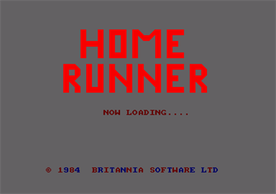 Home Runner - Screenshot - Game Title Image