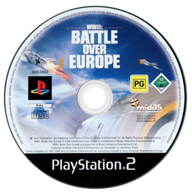 WWII: Battle Over Europe - Disc Image