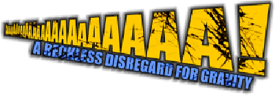 AaaaaAAaaaAAAaaAAAAaAAAAA!!! A Reckless Disregard for Gravity - Clear Logo Image