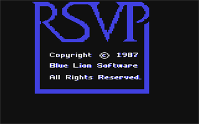 RSVP - Screenshot - Game Title Image