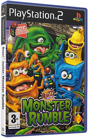 Buzz! Junior: Monster Rumble - Box - 3D Image