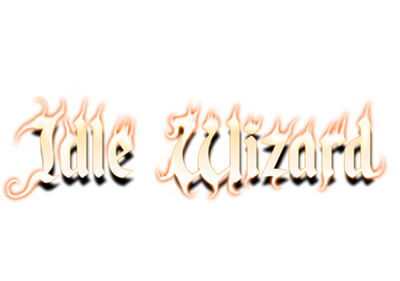 Idle Wizard - Clear Logo Image