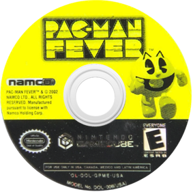 Pac-Man Fever - Disc Image